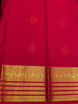 Blue and red Semi kanchipuram silk saree- PSSRN24