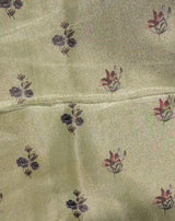 Pastal Green Pure Soft Tissue silksaree - PBRRUPF