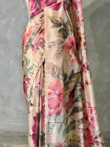 Pastal shade Pure Soft Tissue silksaree - PBRRUPC