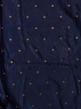 Dark Blue Banarasi Satin silk Saree - PBRKIV2D