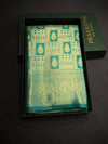 Peacock green Tissue Kanchipuram saree- PBRIDEK20B