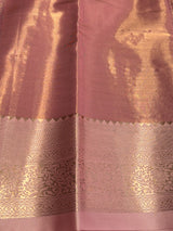 Pink Tissue Kanchipuram saree- PBRIDEK23A