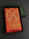 Red Tissue Kanchipuram saree- PBRIDEK20