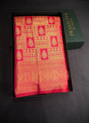 Rani Pink Tissue Kanchipuram saree- PBRIDEK20A