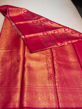 Rani Pink Tissue Kanchipuram saree- PBRIDEK20A