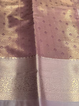 Lavender Tissue Kanchipuram saree- PBRIDEK23B