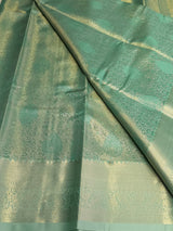 Pastal green Tissue Kanchipuram saree- PBRIDEK23C