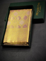 Lavender Tissue Kanchipuram saree- PBRIDEK24B