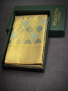 Pastal Blue Tissue Kanchipuram saree- PBRIDEK24