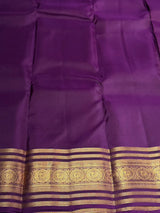 Purple Pure Vintage Kanchipuram Silk saree - PPUREN25
