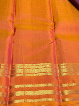 Purple and Mustard yellow Pure Vintage Kanchipuram Silk saree - PPUREN26