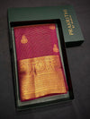 Purple Pure Vintage Kanchipuram Silk saree - PPUREN32