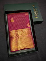 Purple Pure Vintage Kanchipuram Silk saree - PPUREN32