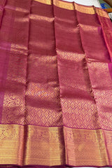 Purple Pure Vintage Kanchipuram Silk saree - PPUREN32