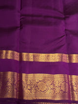 Purple Pure Vintage Kanchipuram Silk saree - PPUREN41