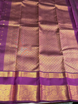 Purple Pure Vintage Kanchipuram Silk saree - PPUREN41