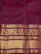 Green Red Maroon Pure Vintage Kanchipuram Silk saree - PPUREN39B