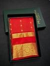 Red Pure Vintage Kanchipuram Silk saree - PPUREN50
