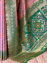 Soft Tissue pochampalli silk Saree - PBRKIV3E