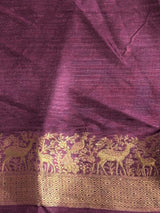 Onion Pink Viscose Silk Saree - PBRATH8B