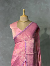 Soft crape silk Saree - PBRFA3D