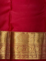 Off white and Red Tissue Kanchipuram saree- PBRIDEK25 A
