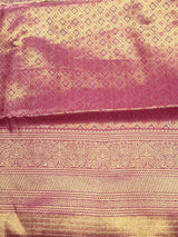 Magenta Tissue Kanchipuram saree- PBRIDEK26