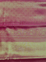 Magenta Tissue Kanchipuram saree- PBRIDEK28A