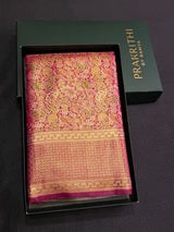 Purple Tissue Kanchipuram saree- PBRIDEK29A