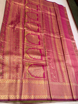 Purple Tissue Kanchipuram saree- PBRIDEK29A