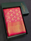 Rani Pink Tissue Kanchipuram saree- PBRIDEK30