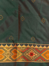 Mustard yellowpochampalli silk Saree - PBRKIV4F