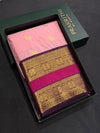 Pink andpurple Semi Kanchipuram Silk Saree - PSSRN62