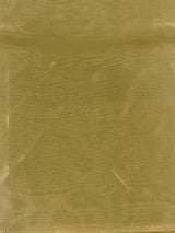 Pastal Yellowish Green pure Glass organza saree- PBRCHAND3C