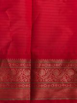 Dark Pink and Red Silk saree - PBRZU8D