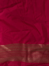 Reddish Peach Banarasi silk Saree - PBRATH7B