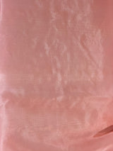 Pastal Peach pure Glass organza saree- PBRCHAND3B