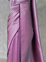 Purple Premium katan Banarasi silk saree - PRAZ14A