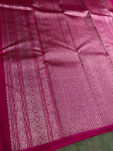 Magenta Pure Kanchipuram Silk saree - PPURE134D