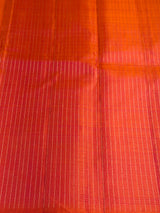 Orange Pure Kanchipuram Silk saree - PPURE134B