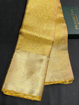 Gold Pure tissue Kanchipuram Silk saree - PPURE141
