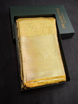 Gold Pure tissue Kanchipuram Silk saree - PPURE141