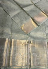 Pastal Blue Pure Kanchipuram Silk saree - PPURE150