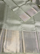Pastal Blue Pure Kanchipuram Silk saree - PPURE151