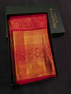 Pinkish maroon Kanchipuram Silk saree - PPURE158A