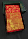 Red Pure Kanchipuram Silk saree - PPURE163