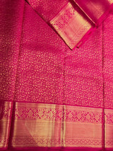 Magenta Pure Kanchipuram Silk saree - PPURE165