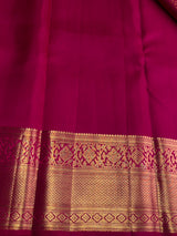 Magenta Pure Kanchipuram Silk saree - PPURE165