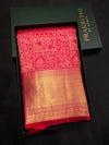 Dark Pink Pure Kanchipuram Silk saree - PPURE167