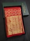 Red Pure Kanchipuram Silk saree - PPURE169